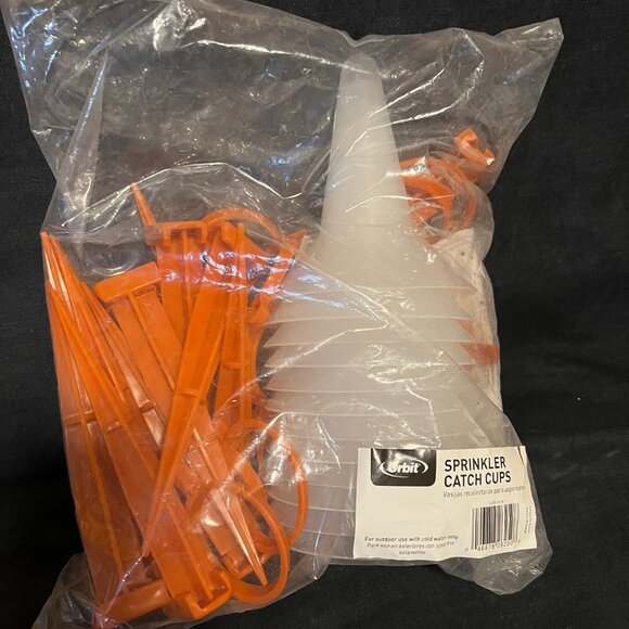 Orbit Sprinkler Catch Cups - Set of 12, NEW - Picture 1 of 1